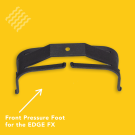 Front Pressure foot holds down material, for all Edge printers, includes 1 pressure foot screw