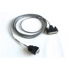 Cable, 10 ft, 9 pin F to 25 pin M, Serial PC to Plotter GS, HS