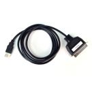 USB to Parallel Conversion Cable for Edge I & Edge II. 1.8 Meters (6 Ft), Works with Win10, Win11