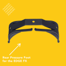 Rear Pressure foot, holds down material for all Edge printers includes 1 pressure foot screw