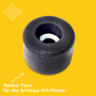 Rubber Foot for the EnVision 375 (held on with screw P38351A)