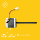 Z Axis Motor and lead Screw Assembly Edge FX