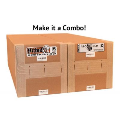 KIT - 1 roll each - Pitbull 5 mil - 20 in x 50 yd - Pro-Shield 12 mil - 20 in x 50 yd