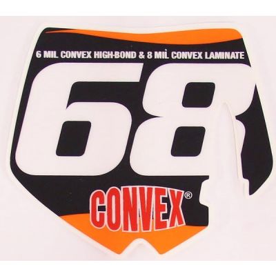 SR KIT - 1 roll each - Convex High-Bond Matte 6 mil White 30 in x 10 yd - Convex 8 mil lam - 30 in x 10 yd