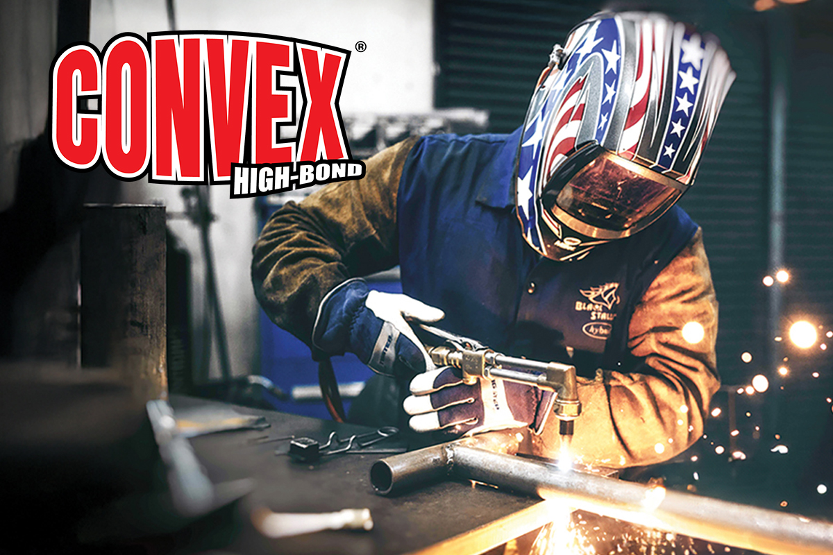 CONVEX High-Bond on a welder