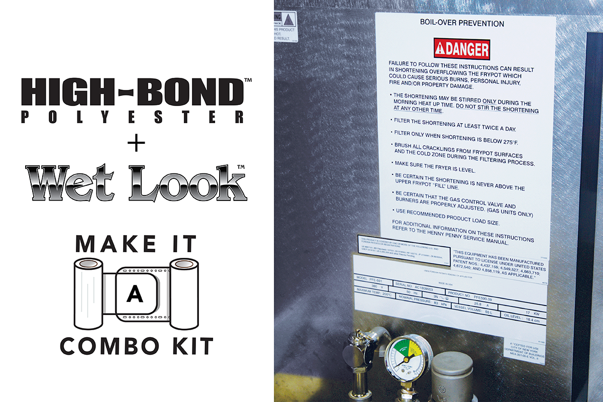 Wet Look with High-Bond Polyester