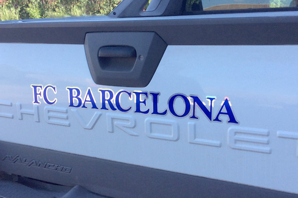 Convex Chrome for Cut Lettering