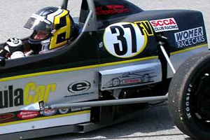 formula car with Convex Vinyl