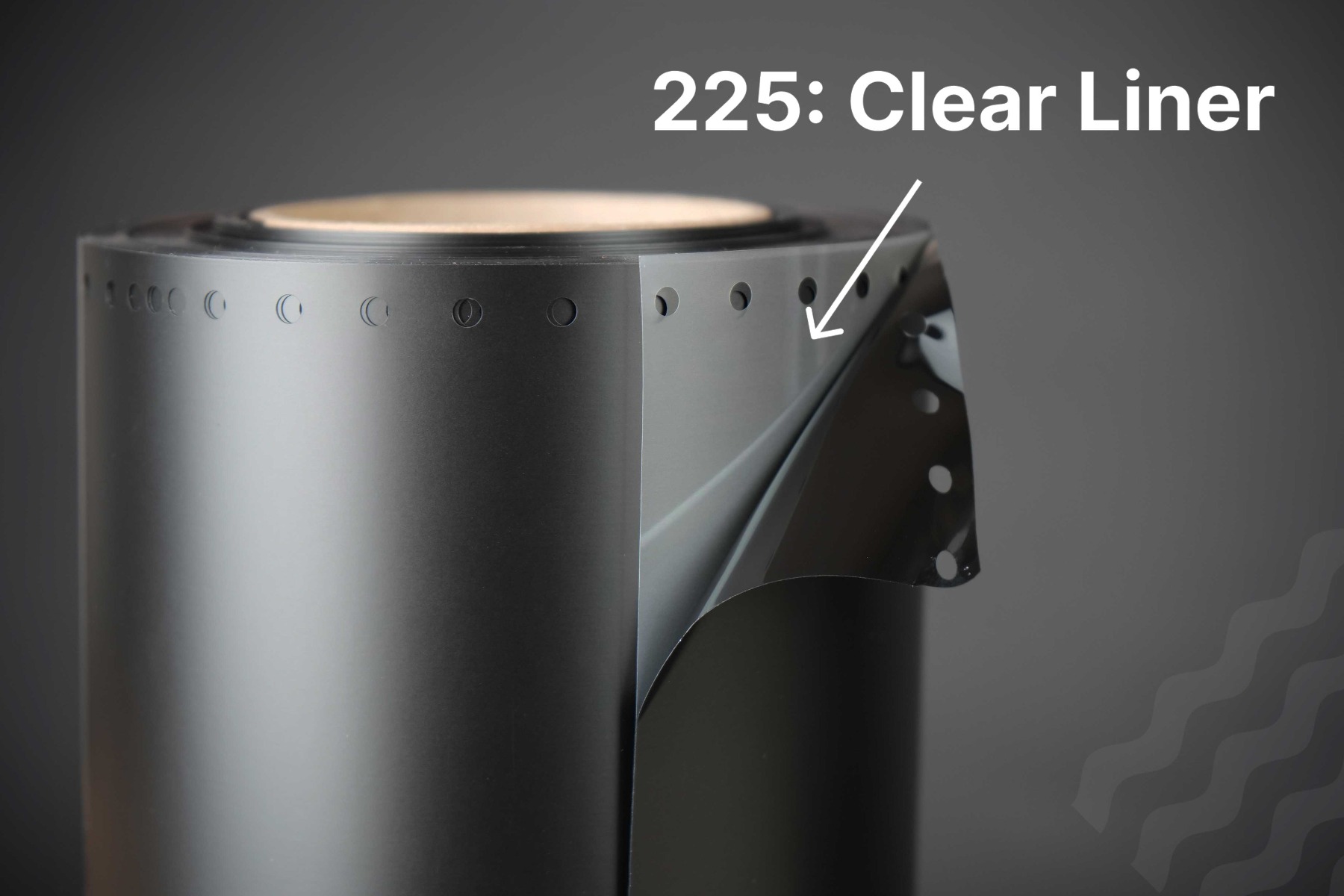 Scotchcal 225 Black with Clear Liner